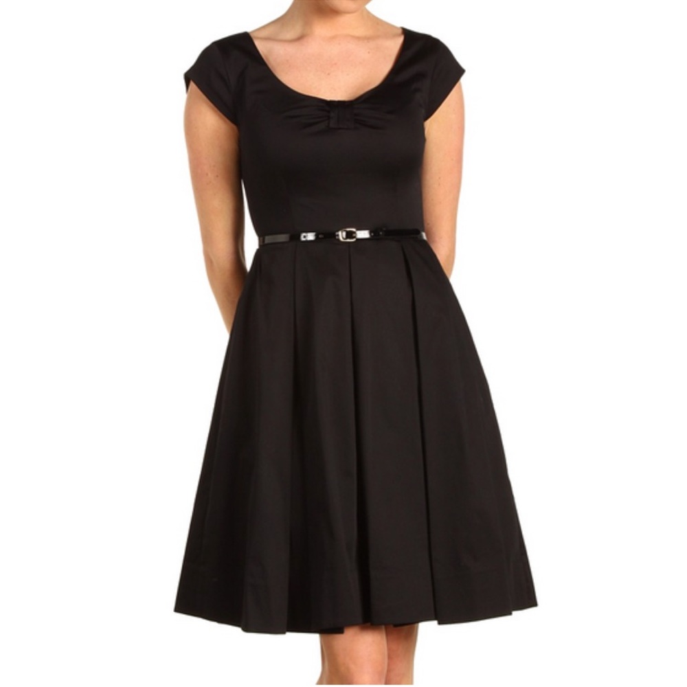 Kate Spade Black Bow Front Dress